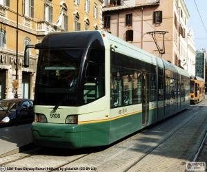 yapboz Roma tramvay